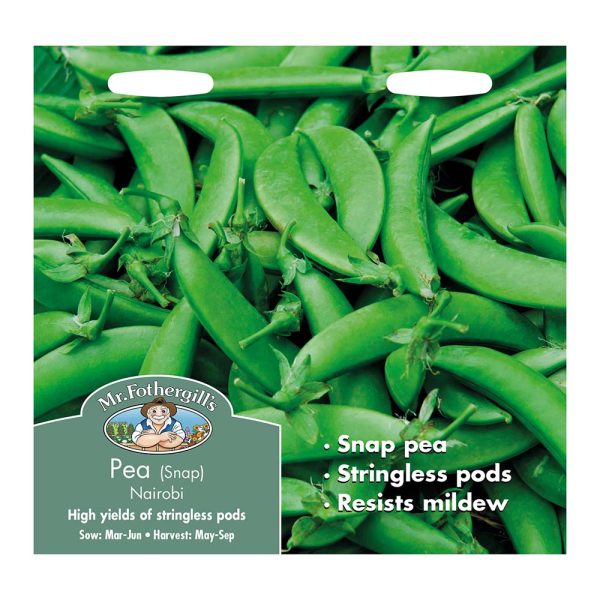 Mr Fothergill's Pea (Snap) Nairobi Seeds