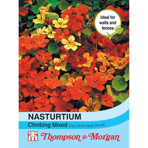 Thompson & Morgan Nasturtium Climbing Mixed Seeds