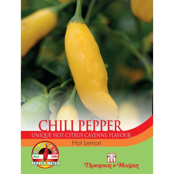 Thompson & Morgan Pepper Chilli Hot Lemon Seeds