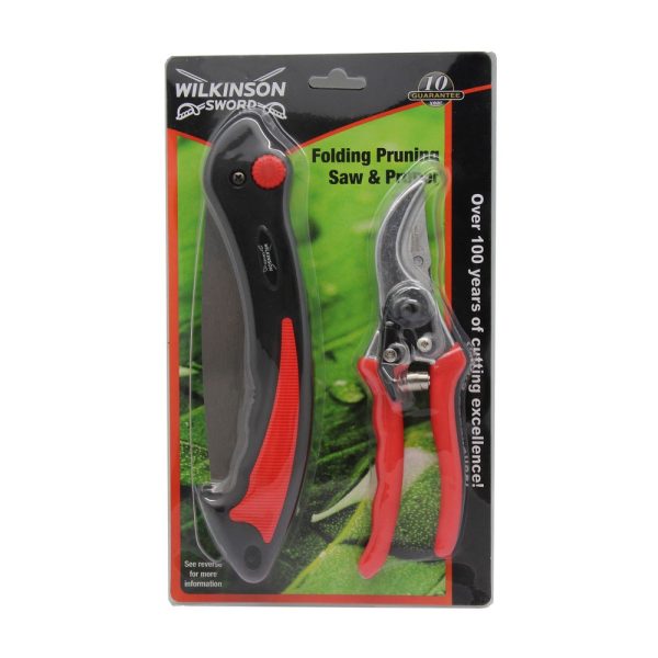 Wilkinson Sword Folding Saw & Pruner Set