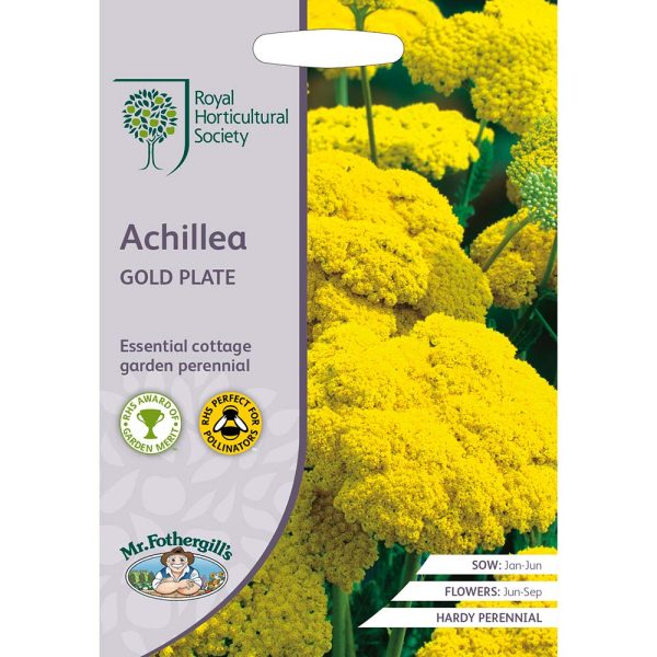 Mr Fothergill's RHS Achillea Gold Plate Seeds