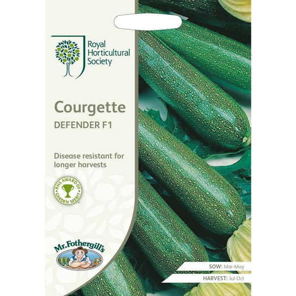 Mr Fothergill's RHS Courgette Defender F1 Seeds