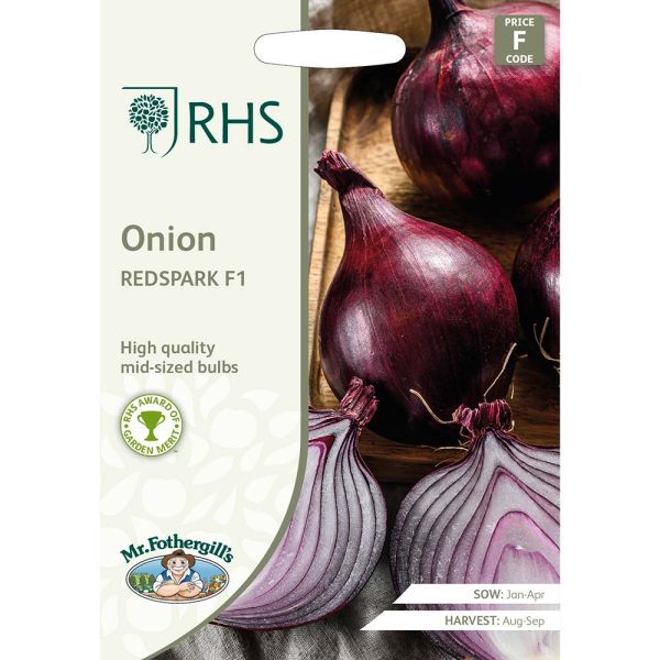 Mr Fothergill's RHS Onion Redspark F1 Seeds