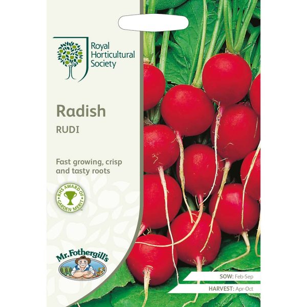 Mr Fothergill's RHS Radish Rudi Seeds