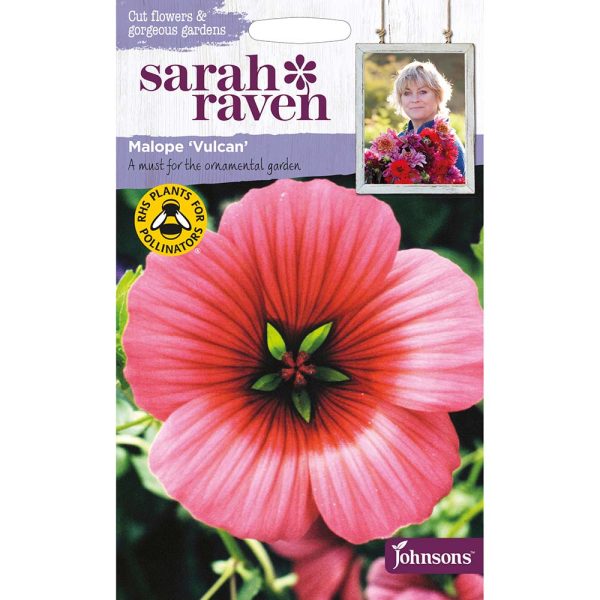 Sarah Raven Malope Vulcan Seeds