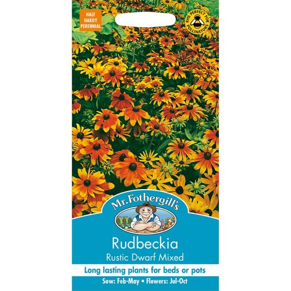 Mr Fothergill's Rudbeckia Rustic Dwarf Mixed Seeds