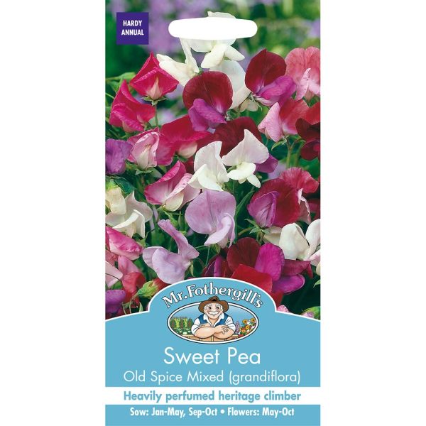 Mr Fothergill's Sweet Pea Old Spice Mixed Seeds