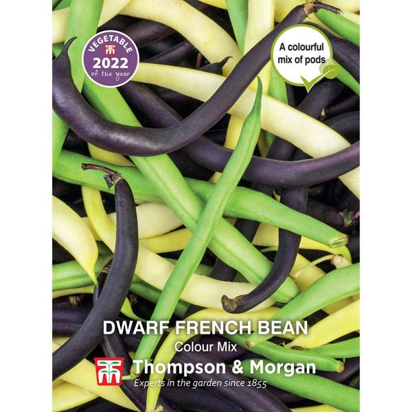 Thompson & Morgan Dwarf French Bean Colour Mix