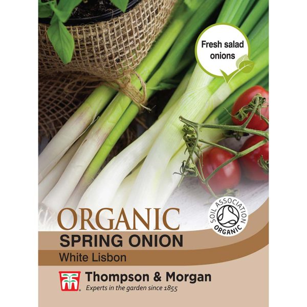 Thompson & Morgan Spring Onion White Lisbon Organic