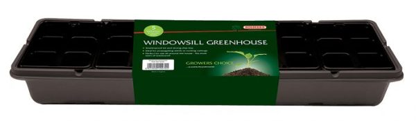 Tildenet Window Sill Greenhouse Black