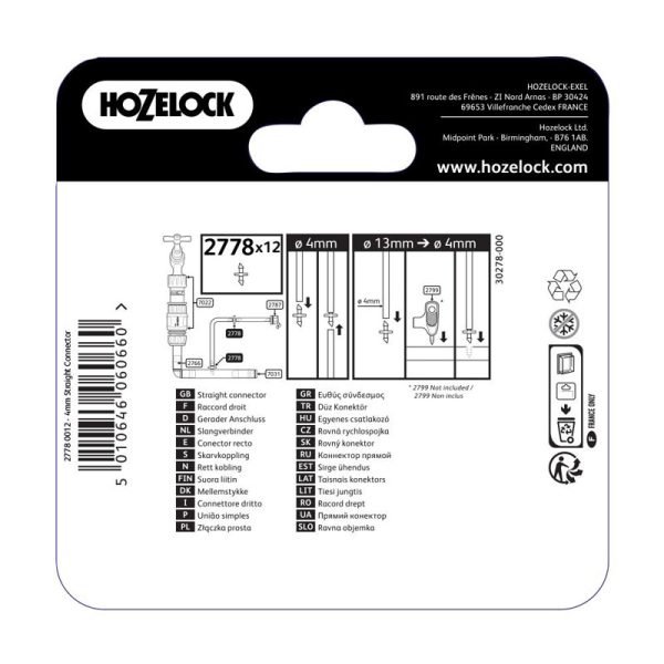 HozeLock Straight Connector - Image 3