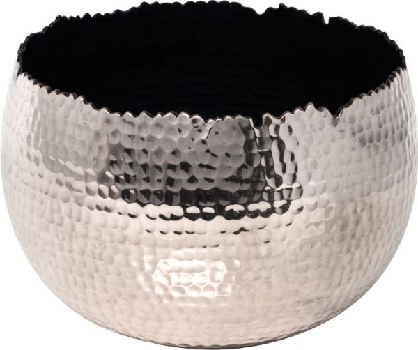 Ivyline Nickel and Black Hammered Bowl