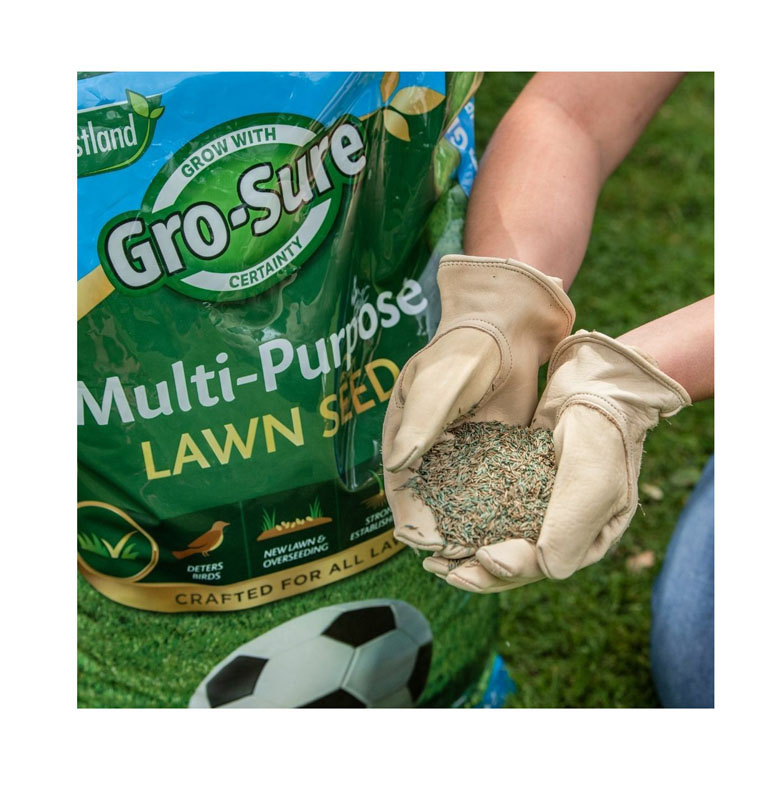 Westland Gro-Sure Multi-Purpose Lawn Seed - Leafwise